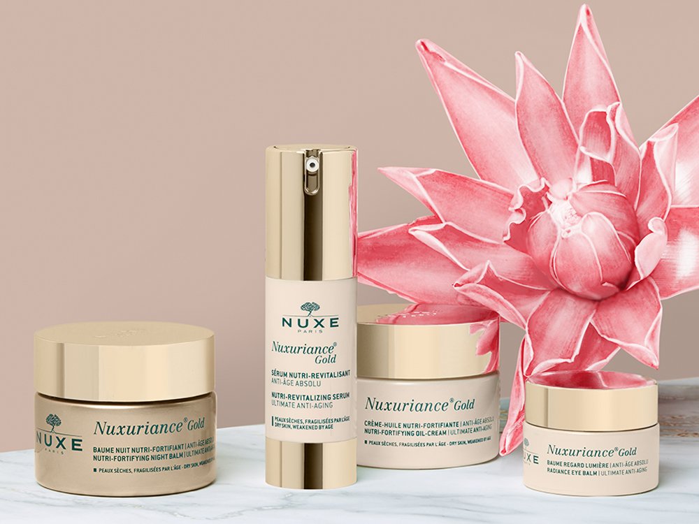 Χρυσές επιδόσεις στην ολική αντιγήρανση με τις κρέμες της Νuxe, Nuxuriance Gold